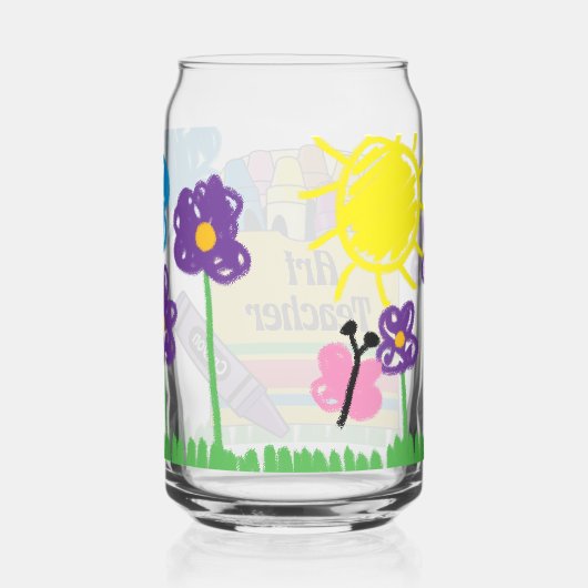 Art Teacher Dosenglas (Rechts)