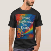 Art Teacher Magic - Rainbow Paint Splash T-Shirt (Vorderseite)