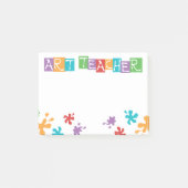Art Teacher Post-it Notes Klebezettel (Vorderseite)