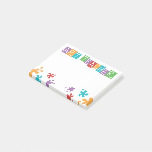 Art Teacher Post-it Notes Post-it Klebezettel (angewinkelt)