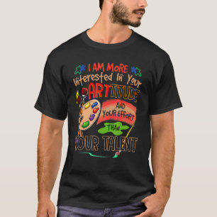 Art Teacher Student School Artist Illustrator Schm T-Shirt