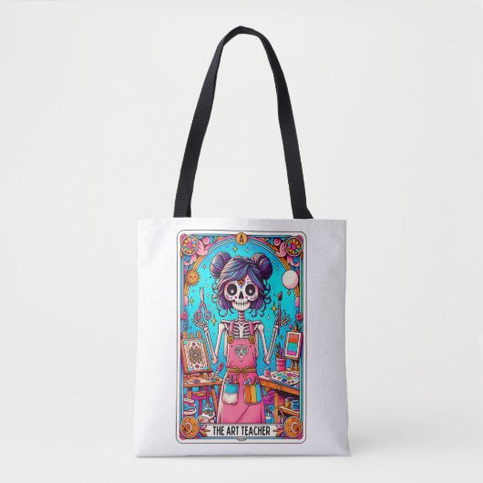 Art Teacher Tarot Card Tasche (Vorderseite)