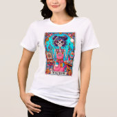 Art Teacher Tarot Card Tri-Blend Shirt (Vorderseite)