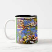 Art Teacher Tasse, Monet, Geschenk für Lehrer Zweifarbige Tasse (Links)