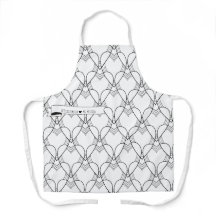 Art Teacher's Heart Pattern Art Smock