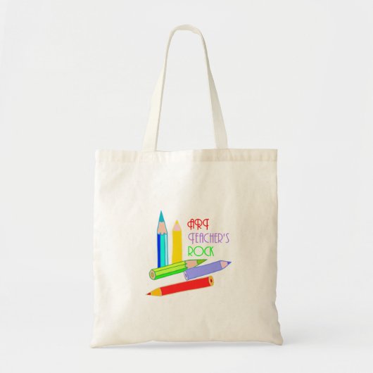 Art Teacher's Rock - Tasche des Lehrers (Vorne)