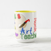 Art Teachers Rock Tasse (Zentrum)