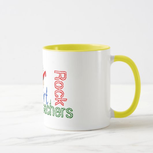 Art Teachers Rock Tasse (Rechts)