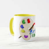 Art Teachers Rock Tasse (Vorderseite Links)