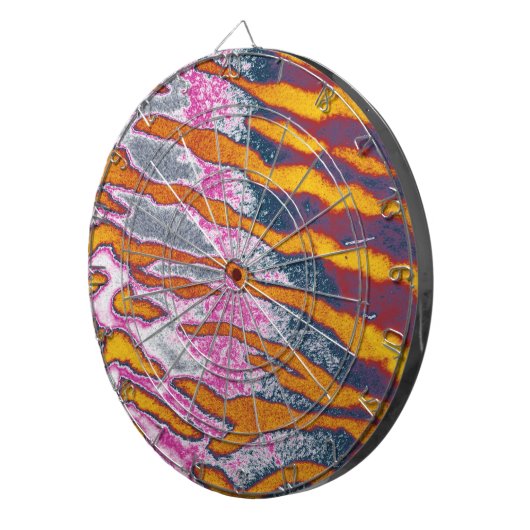 Art Tiger Fell 2 Dartscheibe (Vorderseite rechts)