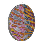 Art Tiger Fell 2 Dartscheibe (Vorderseite Links)