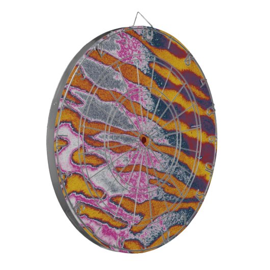 Art Tiger Fell 2 Dartscheibe (Vorderseite Links)