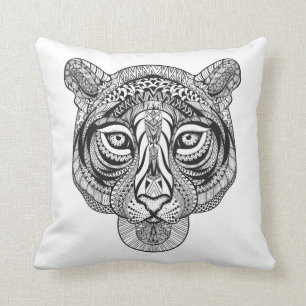 Art-Tiger Kissen