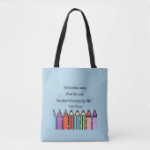 Art Tote Bag Tasche (Vorderseite)