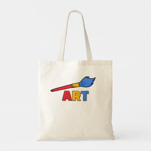 Art Tote Bag Tragetasche (Rückseite)
