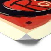 Art Tournee du Chat Noir Poster (Ecke)