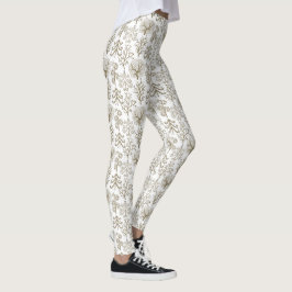 Art Tree Gold Weihnachten Leggings