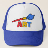 Art Trucker Hat Truckerkappe (Vorderseite)