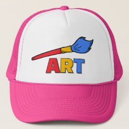 Art Trucker Hat Truckerkappe