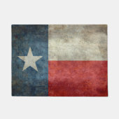 Art-Türmatte der Texas-Staatsflagge Vintage retro Fußmatte (Vorderseite)