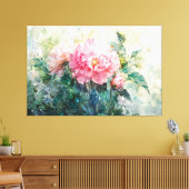 *~* Art TV2 Delikate PONY Stretched Canvas Print Leinwanddruck (Insitu (Wohnzimmer))