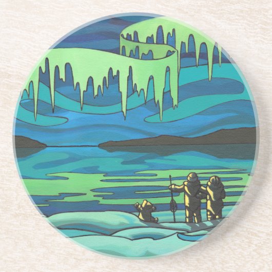 Art Untersetzer Native Inuit Art Untersetzer (Vorne)