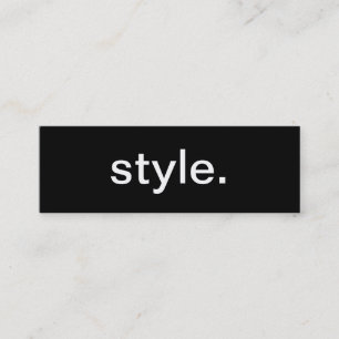 Art-Visitenkarte Mini Visitenkarte