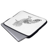 Art-Vogel Laptopschutzhülle (Vorne Knopf)