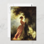 Art von Fragonard Postcard Postkarte (Vorne/Hinten)