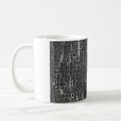 Art von grauem Beton Kaffeetasse (Links)