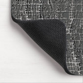 Art von grauem Beton Mousepad (Ecke)
