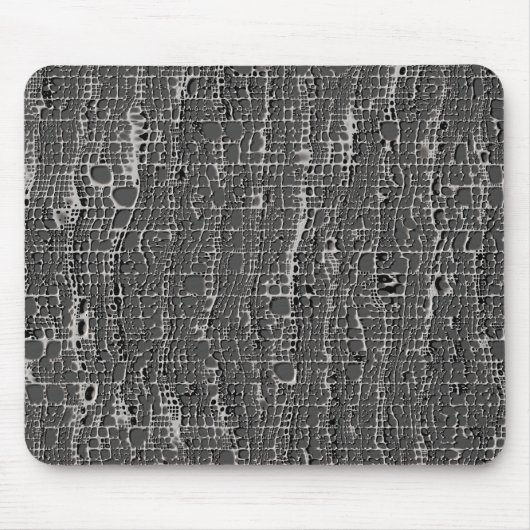 Art von grauem Beton Mousepad (Vorne)