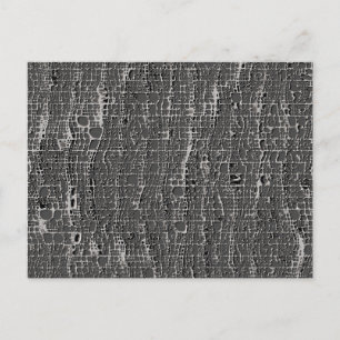 Art von grauem Beton Postkarte