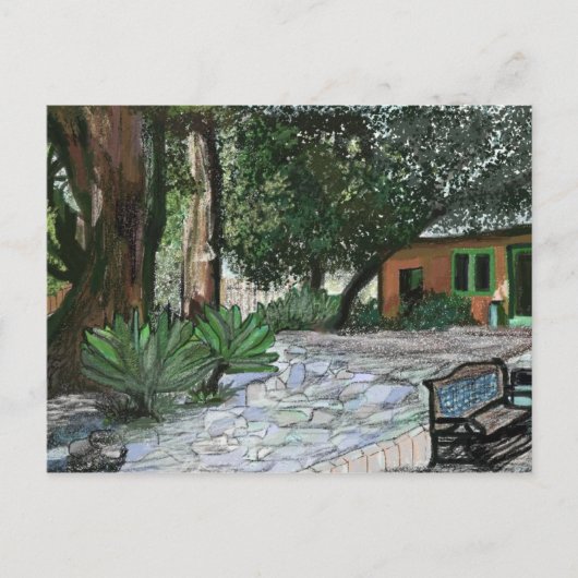 Art von Ojai Postkarte (Vorderseite)