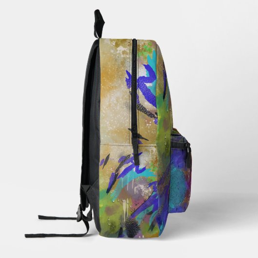 ART! vorgezeichnet Bedruckter Rucksack (Links)