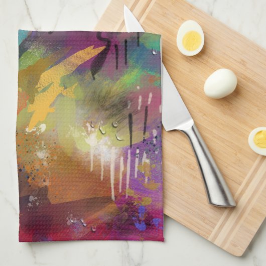 ART! vorgezeichnet Geschirrtuch (Viertel Falte)