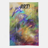 ART! vorgezeichnet Geschirrtuch (Vertikal)