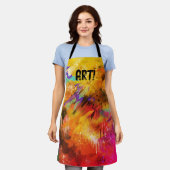 ART! vorgezeichnet Schürze (Getragen)