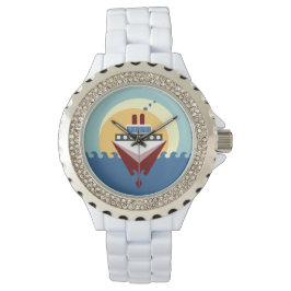 Art Watch auf einem Kreuzschiff Armbanduhr