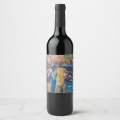 Art Wine Label Weinetikett (Vorderseite)