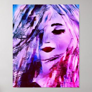 Art Woman Meerjungfrau Malerei Wand Dekoration Pri
