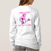 Art: Womenjs langes T-Shirt (Rückseite)