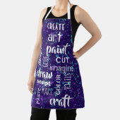 Art Words Paint Spritzer Schürze (InSitu)