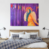 Art - Wrapped Canvas - by Debbie Davidsohn - Gesch Leinwanddruck (Insitu (Schlafzimmer))
