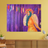 Art - Wrapped Canvas - by Debbie Davidsohn - Gesch Leinwanddruck (Insitu (Wohnzimmer))