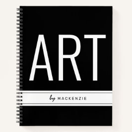 Art Zeichn Buch mit dem Namen Großer Titel