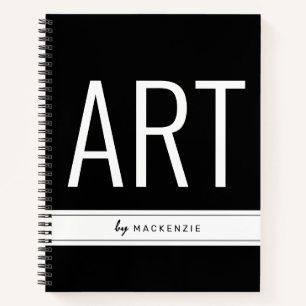 Art Zeichn Buch mit dem Namen Großer Titel