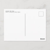 Artaius der Corgi Postkarte (Rückseite)