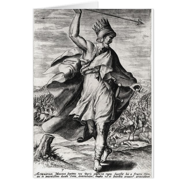 Artaxerxes II König von Persien (Vorne)