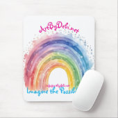 ArtbyDebi.net Rainbow Mousepad (Mit Mouse)